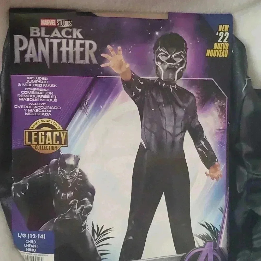 Marvel black panther costume